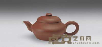 清中期 陈曼生款紫砂合欢壶 高6.2cm
